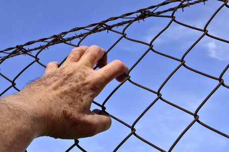 Security prison hand photo