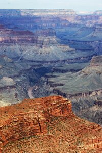 Grand canyon cliffs water