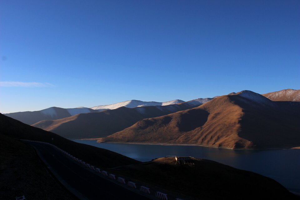 Tibet mountain landscape