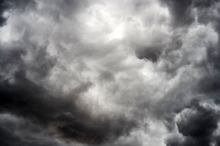 Background clouds high