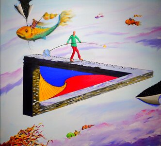 Painting abstract fantasy