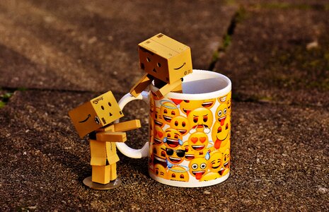 Coffee cup together for two