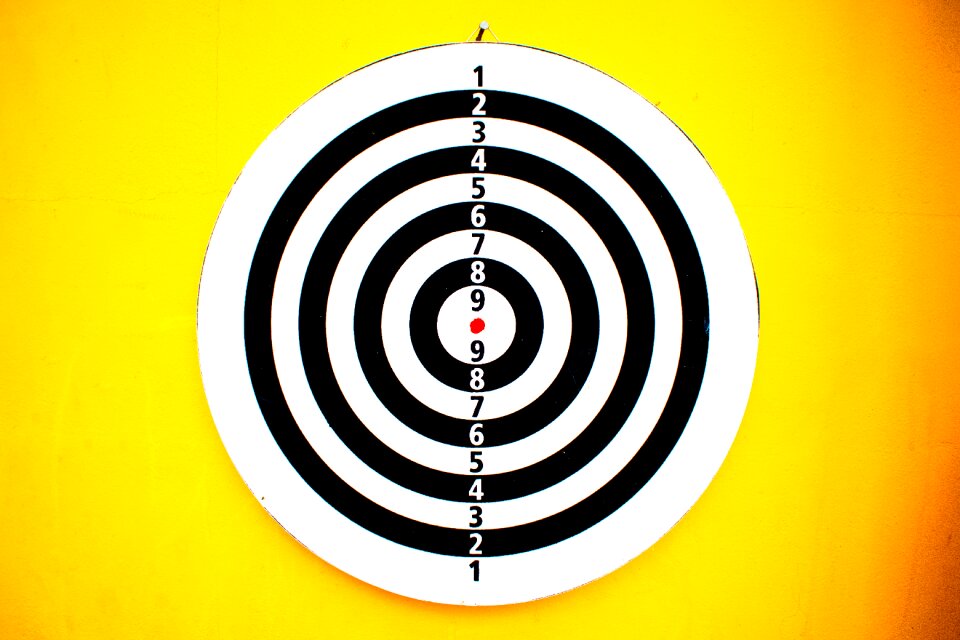 Dartboard game board