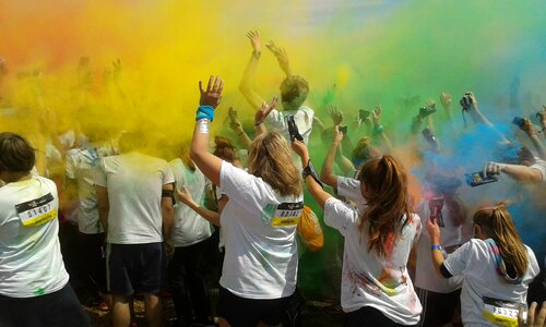 Colorrun munich 2016 party color