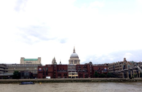 St. Paul's Cathedral from the Thames 