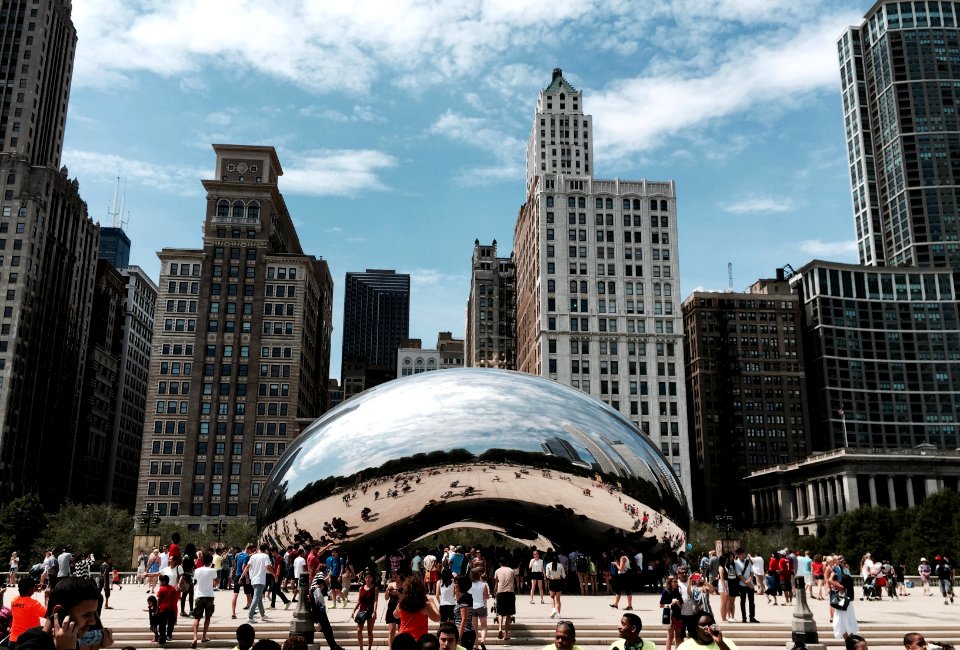 Cloud Gate (The Bean), Chicago, IL 
