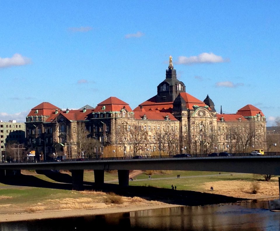 Sächsische Staatskanzlei, Dresden, Sachsen, Deutschland 