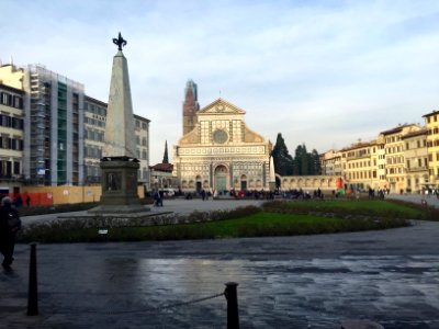 Piazza di Santa Maria Novella, Firenze, Toscana, Italia photo