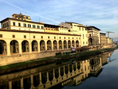 Fiume Arno, Firenze, Toscana, Italia 