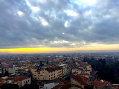 View from Torre di Pisa, Pisa, Toscana, Italia 