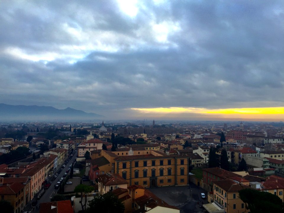 View from Torre di Pisa, Pisa, Toscana, Italia 