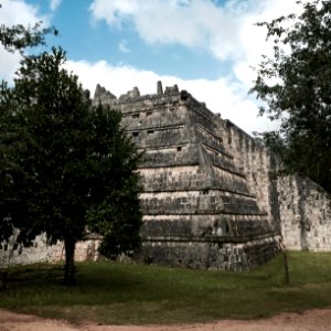 Pyramid Ruins, Chichen Itza, YUC, MX 