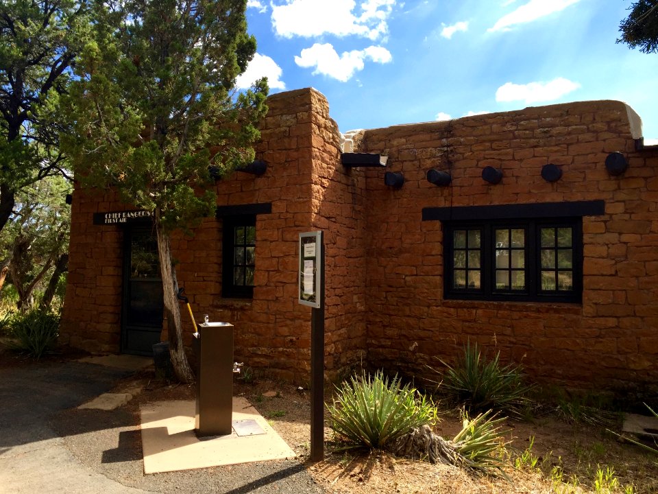Ancestral Pueblo Revival Building, Chapin Mesa, Mesa Verde… 