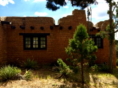 Ancestral Pueblo Revival Building, Chapin Mesa, Mesa Verde… 