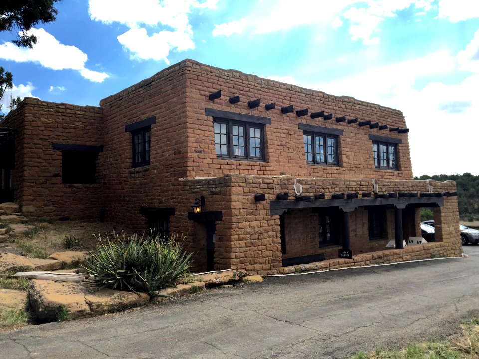 Ancestral Pueblo Revival Building, Chapin Mesa, Mesa Verde… 