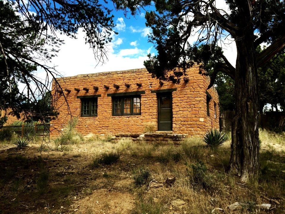 Ancestral Pueblo Revival Building, Chapin Mesa, Mesa Verde… 
