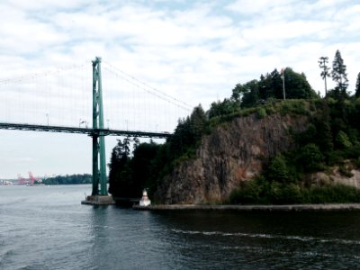 Lions Gate Bridge and Prospect Point, Vancouver, BC photo