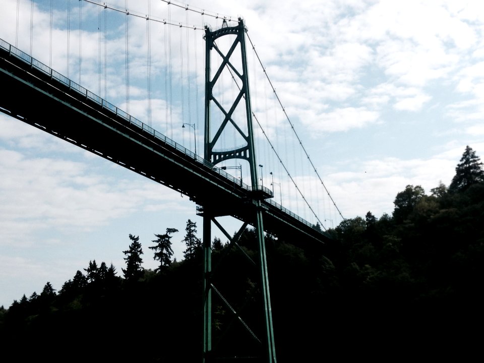 Lions Gate Bridge, Vancouver, BC 