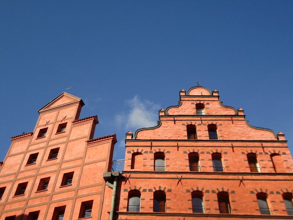 Sky historic center roofs