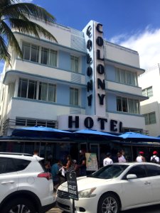 Colony Hotel, South Beach, Miami Beach, FL 