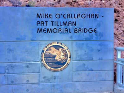 O'Callaghan-Tillman Memorial Bridge, Hoover Dam, NV-AZ 