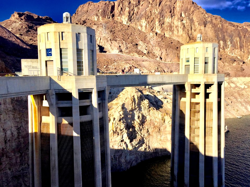 Intake Towers, Hoover Dam, NV-AZ 