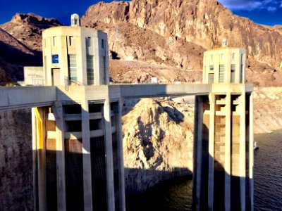 Intake Towers, Hoover Dam, NV-AZ 