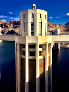 Intake Towers, Hoover Dam, NV-AZ 