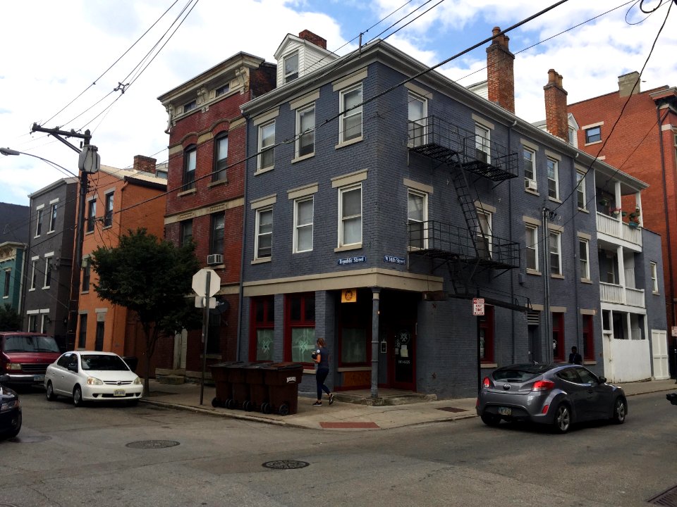 14th Street and Republic Street, Over-the-Rhine, Cincinnat… 