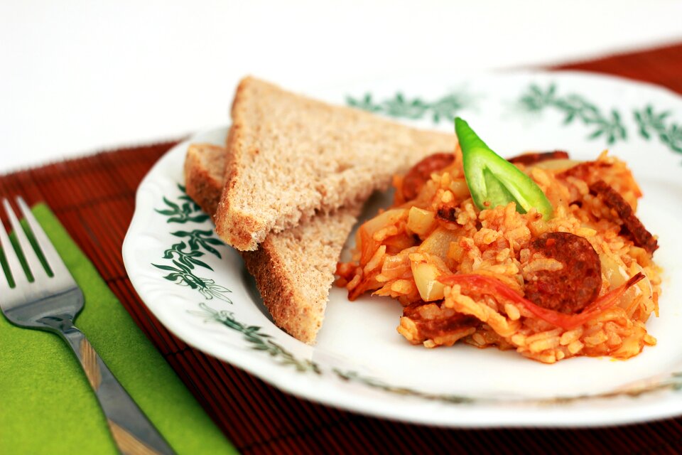 Sausage hungarian kitchen lunch