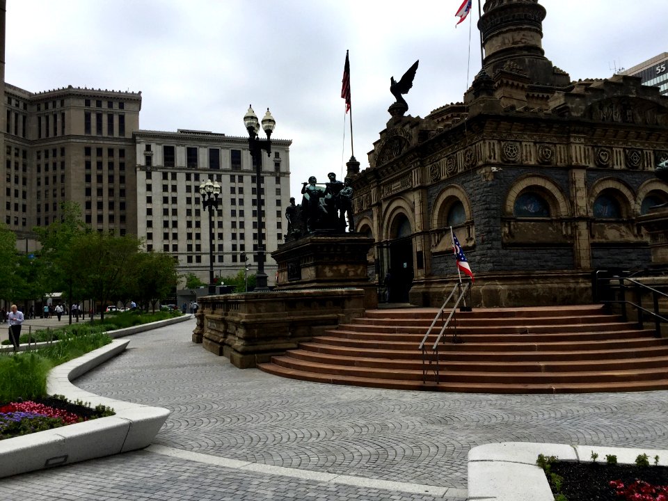 Soldiers' and Sailors' Monument, Public Square, Cleveland,… 