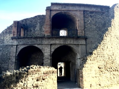 Theater, Pompeii Ruins, Pompeii, CP, IT 