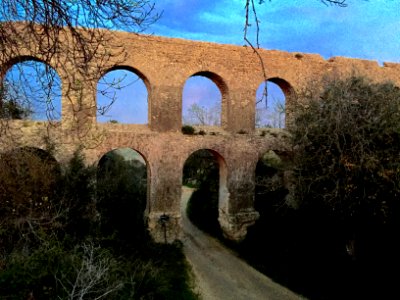 Old Roman Aqueduct, Tarquinia, LZ, IT 
