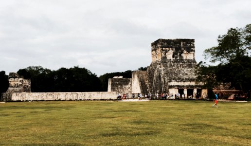 Ball Court Ruins, Chichen Itza, YUC, MX 