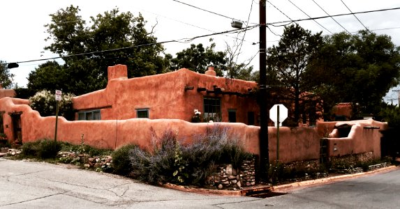 Pueblo Revival House, Santa Fe, NM 