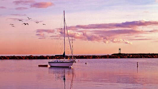 Bay port ship photo