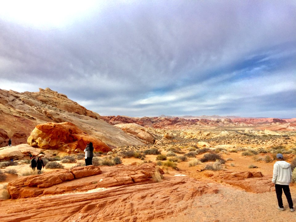 White and Red Rocks, Valley of Fire State Park, NV photo