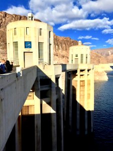 Intake Towers, Hoover Dam, NV-AZ 