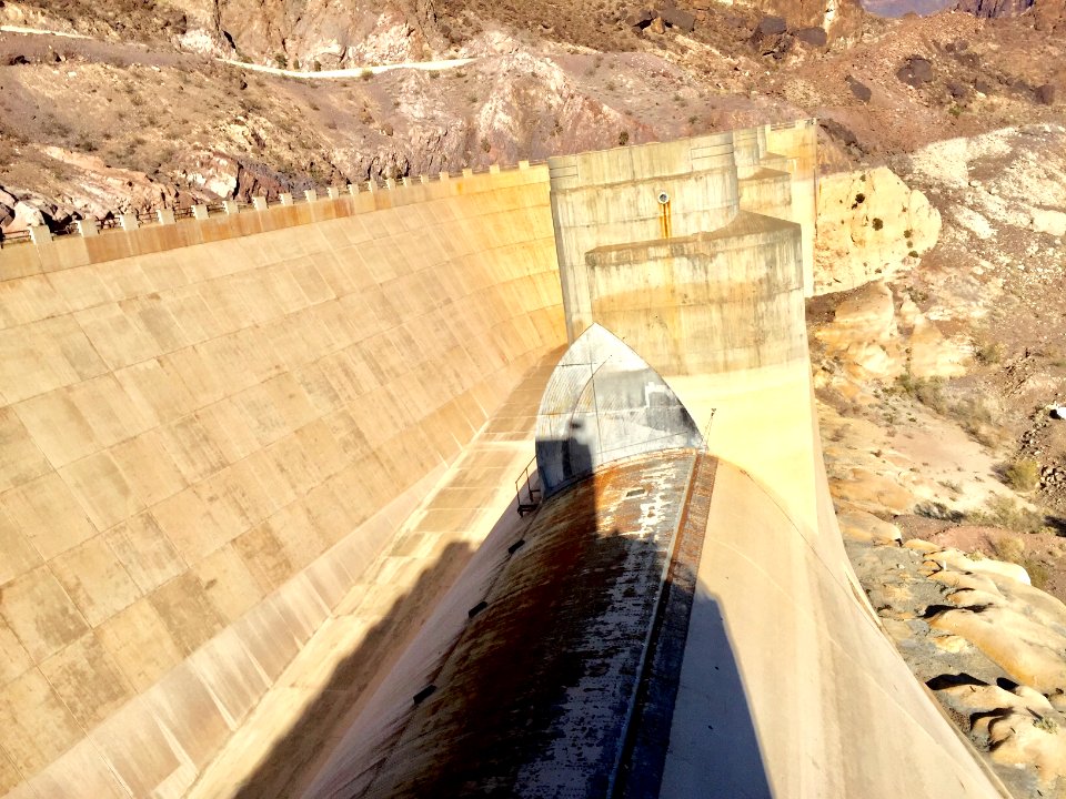 Spillway, Hoover Dam, NV-AZ 