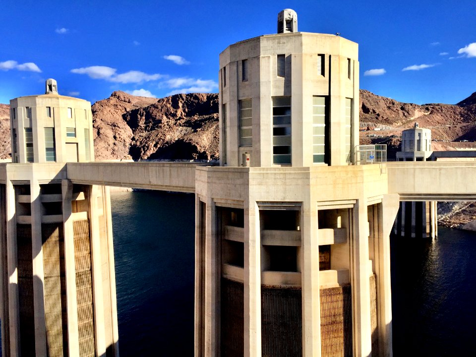 Intake Towers, Hoover Dam, NV-AZ 
