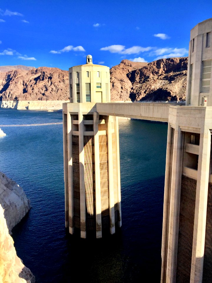 Intake Towers, Hoover Dam, NV-AZ 