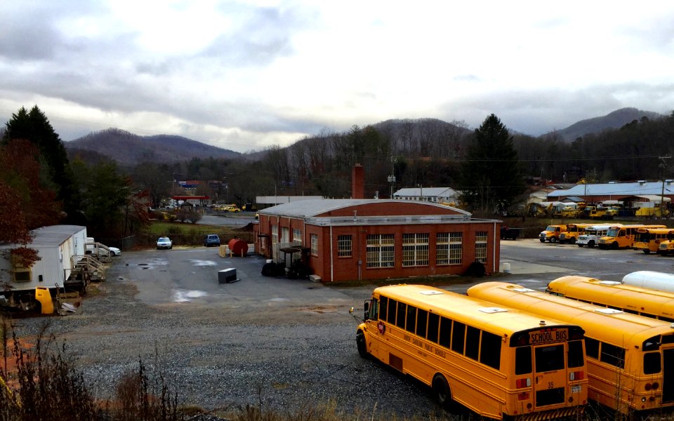 County School Bus Garage, Webster, NC 
