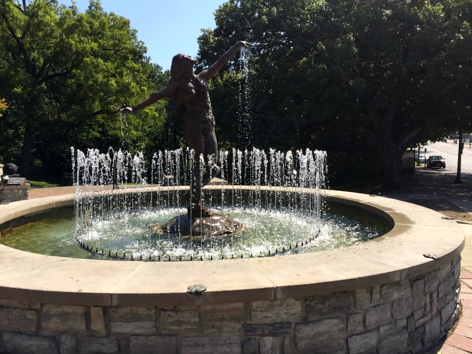 Burnet Woods Fountain, Clifton, Cincinnati, OH 