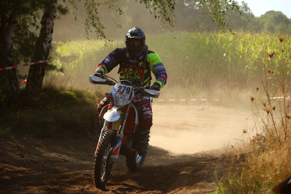 Motorcycle cross motocross ride