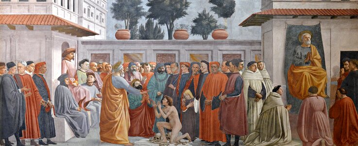 Church santa maria del carmine resurrection of the son of théophile