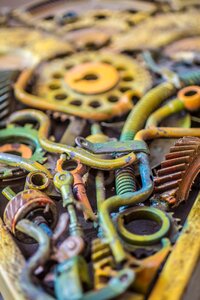 Steampunk details grunge