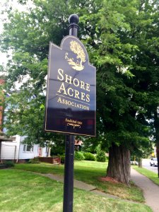 Shore Acres Sign, North Collinwood, Cleveland, OH 