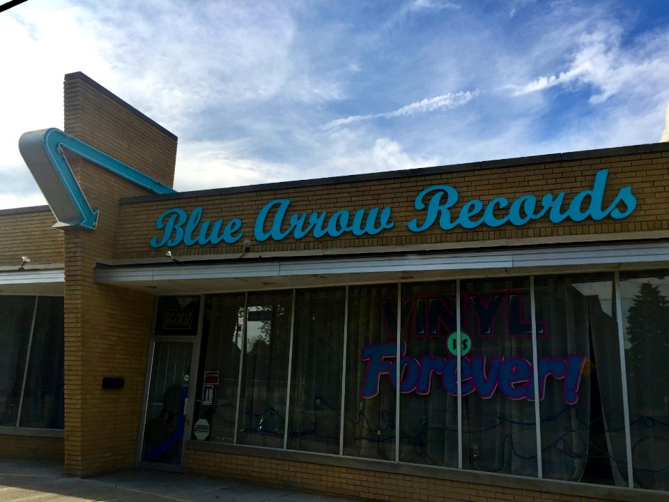 Blue Arrow Records, North Collinwood, Cleveland, OH 