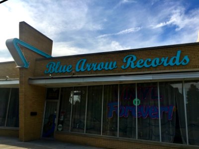 Blue Arrow Records, North Collinwood, Cleveland, OH 