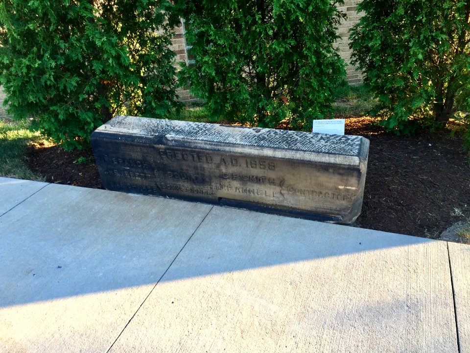 Old Courthouse Cornerstone, Cleveland History Center of th… 